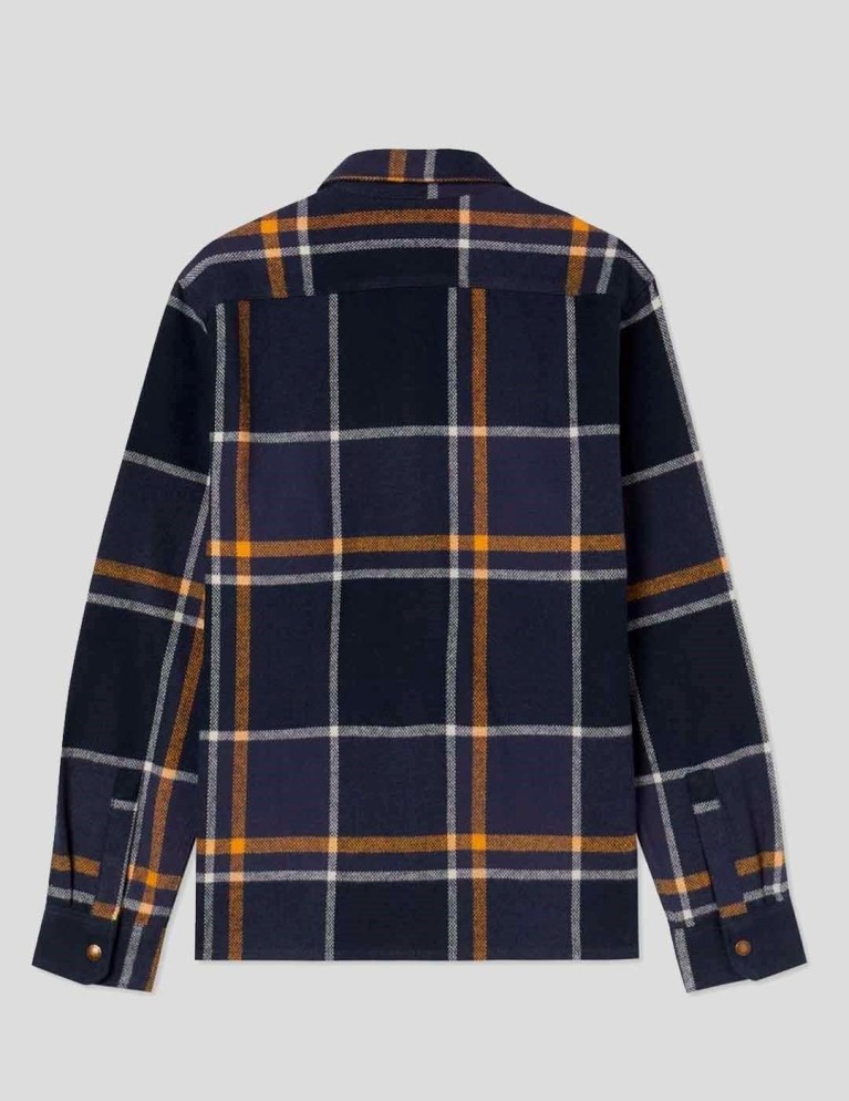 Camisa DICKIES nimmons ls camisa navy blue